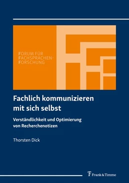 Abbildung von Dick | Fachlich kommunizieren mit sich selbst | 1. Auflage | 2019 | beck-shop.de