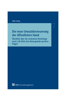 Abbildung von Süring | Die neue Umsatzbesteuerung der öffentlichen Hand | 1. Auflage | 2019 | beck-shop.de