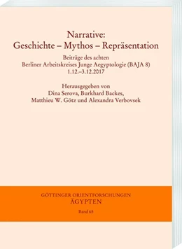 Abbildung von Serova / Backes | Narrative. Geschichte - Mythos - Repräsentation | 1. Auflage | 2019 | beck-shop.de