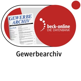 Abbildung von beck-online. GewArch PLUS | 1. Auflage | | beck-shop.de