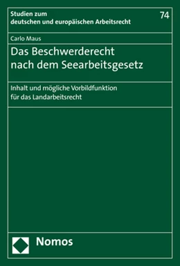 Abbildung von Maus | Das Beschwerderecht nach dem Seearbeitsgesetz | 1. Auflage | 2019 | 74 | beck-shop.de