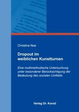 Abbildung von Noe | Dropout im weiblichen Kunstturnen | 1. Auflage | 2019 | 23 | beck-shop.de