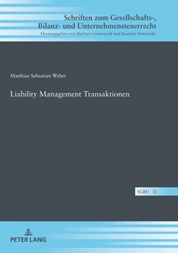 Abbildung von Weber | Liability Management Transaktionen | 1. Auflage | 2019 | 32 | beck-shop.de