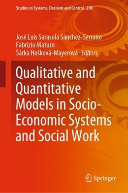 Abbildung von Sarasola Sánchez-Serrano / Maturo | Qualitative and Quantitative Models in Socio-Economic Systems and Social Work | 1. Auflage | 2019 | beck-shop.de