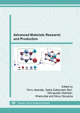 Abbildung von Iskandar / Bisri | Advanced Materials Research and Production | 1. Auflage | 2015 | beck-shop.de