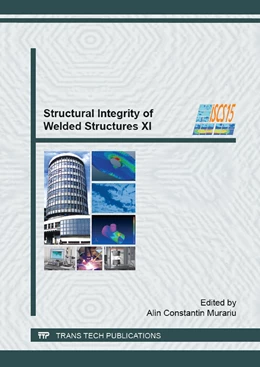 Abbildung von Murariu | Structural Integrity of Welded Structures XI | 1. Auflage | 2015 | beck-shop.de