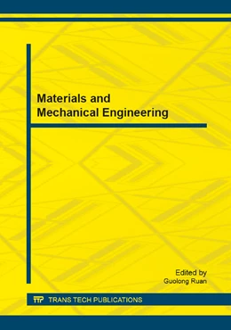 Abbildung von Ruan | Materials and Mechanical Engineering | 1. Auflage | 2014 | Volume 528 | beck-shop.de