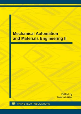 Abbildung von Aktas | Mechanical Automation and Materials Engineering II | 1. Auflage | 2014 | beck-shop.de