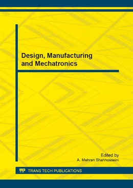 Abbildung von Shahhosseini | Design, Manufacturing and Mechatronics | 1. Auflage | 2014 | beck-shop.de