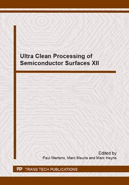 Abbildung von Mertens / Meuris | Ultra Clean Processing of Semiconductor Surfaces XII | 1. Auflage | 2014 | beck-shop.de