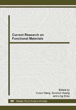 Abbildung von Wang / Huang | Current Research on Functional Materials | 1. Auflage | 2014 | beck-shop.de