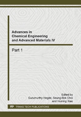 Abbildung von Hegde / Choi | Advances in Chemical Engineering and Advanced Materials IV | 1. Auflage | 2014 | beck-shop.de