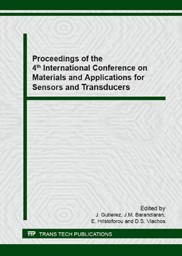 Abbildung von Gutierez / Barandiar?n | Proceedings of the 4th International Conference on Materials and Applications for Sensors and Transducers | 1. Auflage | 2015 | Volume 644 | beck-shop.de