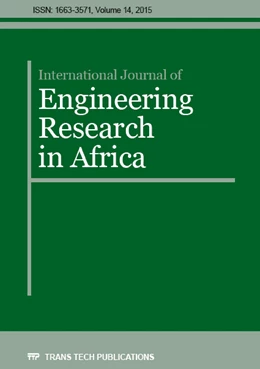 Abbildung von International Journal of Engineering Research in Africa Vol. 14 | 1. Auflage | 2015 | Volume 14 | beck-shop.de
