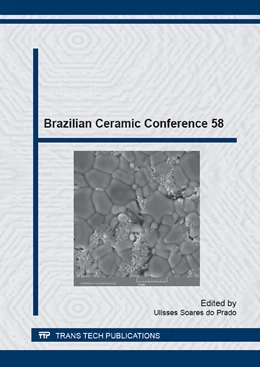 Abbildung von do Prado | Brazilian Ceramic Conference 58 | 1. Auflage | 2015 | Volume 820 | beck-shop.de