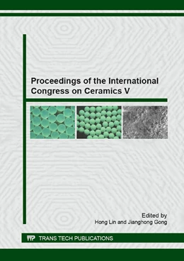 Abbildung von Gong / Lin | Proceedings of the International Congress on Ceramics V | 1. Auflage | 2015 | Volume 655 | beck-shop.de