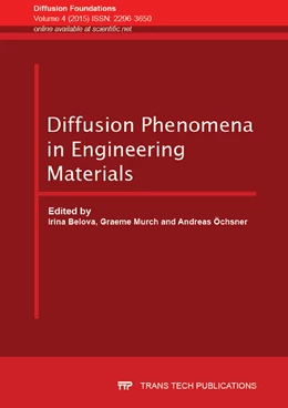 Abbildung von Belova / Murch | Diffusion Phenomena in Engineering Materials | 1. Auflage | 2015 | Volume 4 | beck-shop.de