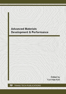 Abbildung von Kim | Advanced Materials Development & Performance | 1. Auflage | 2015 | Volume 1110 | beck-shop.de