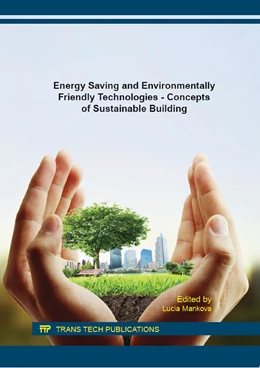 Abbildung von Mankov? | Energy Saving and Environmentally Friendly Technologies - Concepts of Sustainable Building | 1. Auflage | 2016 | Volume 824 | beck-shop.de