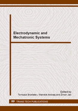 Abbildung von Tomczuk / Waindok | Electrodynamic and Mechatronic Systems | 1. Auflage | 2014 | Volume 214 | beck-shop.de