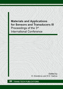 Abbildung von Hristoforou / Vlachos | Materials and Applications for Sensors and Transducers III | 1. Auflage | 2014 | Volume 605 | beck-shop.de
