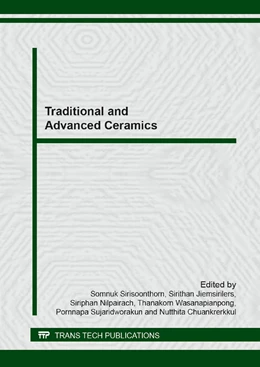 Abbildung von Sirisoonthorn / Jiemsirilers | Traditional and Advanced Ceramics | 1. Auflage | 2014 | Volume 608 | beck-shop.de