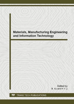 Abbildung von Xu / Li | Materials, Manufacturing Engineering and Information Technology | 1. Auflage | 2014 | Volume 910 | beck-shop.de