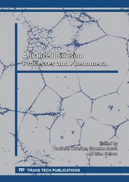 Abbildung von ?chsner / Murch | Advanced Diffusion Processes and Phenomena | 1. Auflage | 2014 | Volume 354 | beck-shop.de