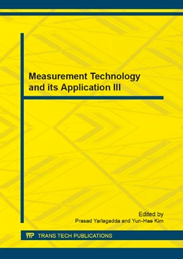 Abbildung von Yarlagadda / Kim | Measurement Technology and its Application III | 1. Auflage | 2014 | Volumes 568-570 | beck-shop.de