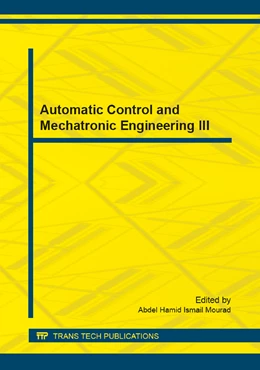 Abbildung von Mourad | Automatic Control and Mechatronic Engineering III | 1. Auflage | 2014 | Volume 615 | beck-shop.de