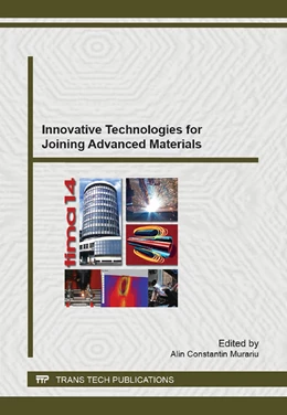 Abbildung von Murariu | Innovative Technologies for Joining Advanced Materials | 1. Auflage | 2014 | Volume 1029 | beck-shop.de