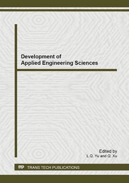 Abbildung von Yu / Xu | Development of Applied Engineering Sciences | 1. Auflage | 2014 | Volume 1037 | beck-shop.de