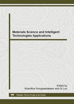 Abbildung von Wongseedakaew / Luo | Materials Science and Intelligent Technologies Applications | 1. Auflage | 2014 | Volume 1042 | beck-shop.de