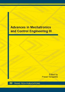 Abbildung von Yarlagadda | Advances in Mechatronics and Control Engineering III | 1. Auflage | 2014 | Volume 678 | beck-shop.de
