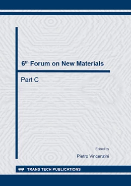 Abbildung von Vincenzini | 6th Forum on New Materials - Part C | 1. Auflage | 2014 | Volume 95 | beck-shop.de