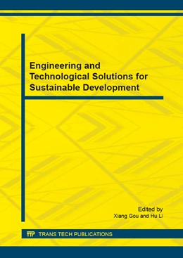 Abbildung von Gou / Li | Engineering and Technological Solutions for Sustainable Development | 1. Auflage | 2014 | Volume 694 | beck-shop.de
