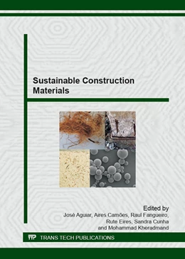 Abbildung von Aguiar / Cam?es | Sustainable Construction Materials | 1. Auflage | 2015 | Volume 634 | beck-shop.de