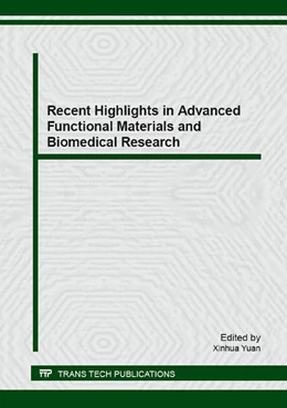 Abbildung von Yuan | Recent Highlights in Advanced Functional Materials and Biomedical Research | 1. Auflage | 2015 | Volume 636 | beck-shop.de