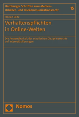 Abbildung von Seitz | Verhaltenspflichten in Online-Welten | 1. Auflage | 2019 | 15 | beck-shop.de