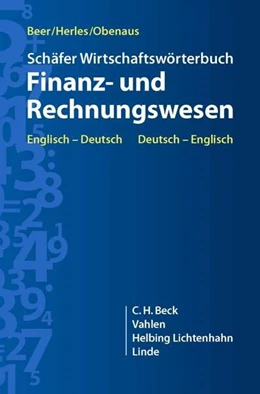 Abbildung von Beer / Herles | Wirtschaftswörterbuch Finanz- und Rechnungswesen • Download | 1. Auflage | 2013 | beck-shop.de