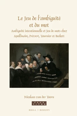 Abbildung von van der Toorn | Le Jeu de l'ambiguïté et du mot | 1. Auflage | 2019 | 435 | beck-shop.de