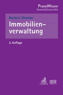 Abbildung von Slomian | Immobilienverwaltung | 2. Auflage | 2012 | beck-shop.de