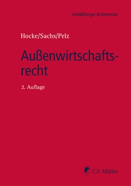 Abbildung von Hocke / Sachs | Außenwirtschaftsrecht | 2. Auflage | 2020 | beck-shop.de