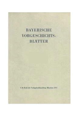 Abbildung von Bayerische Vorgeschichtsblätter 2019 | 1. Auflage | 2019 | beck-shop.de