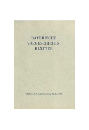 Cover: , Bayerische Vorgeschichtsblätter 2019