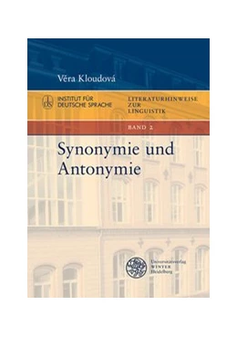 Abbildung von Kloudová | Synonymie und Antonymie | 1. Auflage | 2016 | 2 | beck-shop.de