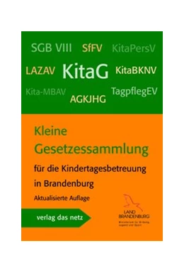Abbildung von Kleine Gesetzessammlung für die Kindertagesbetreuung in Brandenburg | 2. Auflage | 2020 | beck-shop.de