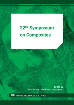 Abbildung von Hausmann | 22nd Symposium on Composites | 1. Auflage | 2019 | beck-shop.de