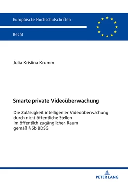 Abbildung von Krumm | Smarte private Videoüberwachung | 1. Auflage | 2019 | 6071 | beck-shop.de