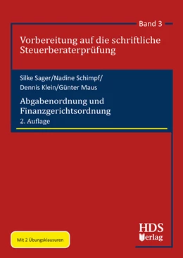 Abbildung von Sager / Schimpf | Abgabenordnung und Finanzgerichtsordnung | 2. Auflage | 2020 | beck-shop.de